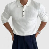 Textured Polo Shirt - Stylish, Comfortable Fit for Casual or Semi-Formal Wear-2