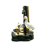 Quackhaven Duck Family - Decorative Outdoor Fountain for Tranquil Gardens 4