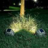 RockyLight - Solar Garden Lights with Natural Stone Design for Outdoor Landscape 5
