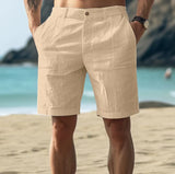 Men's Airy Linen Shorts
