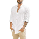 Men's Relaxed Linen Shirt