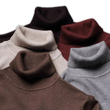 Stylish Men’s Wool Turtleneck
