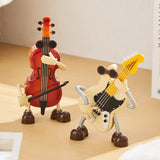 Apollo Vibes - Handmade Decorative Jazz Figures with Vibrant Colors & Unique Artistry-4