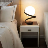 SpiraGlow - Elegant LED Table Lamp with Modern Twist