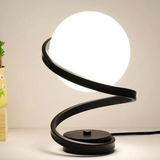 SpiraGlow - Elegant LED Table Lamp with Modern Twist