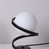 SpiraGlow - Elegant LED Table Lamp with Modern Twist