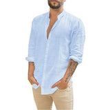 Men's Relaxed Linen Shirt