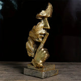 AurisElegance - Handcrafted Luxury Decorative Statue in Bronze, Gold, Sandstone-4