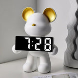 Variant image for Urbanglow - Digital Alarm Clock with Unique Teddy Bear Design & Clear Display-5