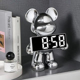 Urbanglow - Digital Alarm Clock with Unique Teddy Bear Design & Clear Display-2