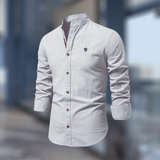 Men's Casual long-sleeve Polo Shirt