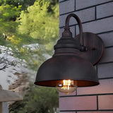 Vintage-Style Outdoor Wall Lantern - Weather-Resistant Light for Patios & Gardens 1