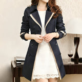 Stylish Women’s Belted Trench Coat