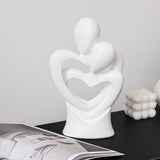 Variant image for LoveriQ - Elegant Abstract Home Decor Sculpture in High-Quality Resin-1