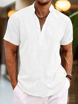 Lior – Casual Men’s V-Neck Polo Shirt