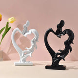 AmourLigne – Abstract Resin Table Sculpture