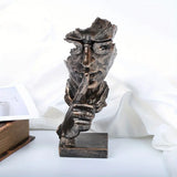 AurisElegance - Handcrafted Luxury Decorative Statue in Bronze, Gold, Sandstone-3