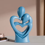 LoveriQ - Elegant Abstract Home Decor Sculpture in High-Quality Resin-5