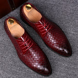 Men's Classic Leather Lace-Up Shoes