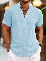 Lior – Casual Men’s V-Neck Polo Shirt