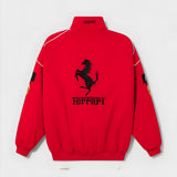 Vintage Unisex Ferrari Racing Bomber Jacket