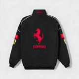 Vintage Unisex Ferrari Racing Bomber Jacket