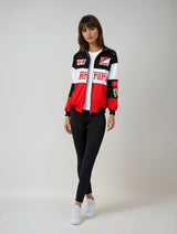 Vintage Unisex Ferrari Racing Bomber Jacket
