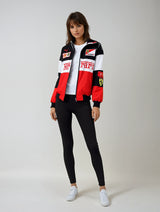 Vintage Unisex Ferrari Racing Bomber Jacket