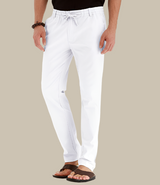 Men's casual loose summer pants with elastic waist - Mateo 1