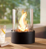 Trendy & portable table fire lantern - glowluxe 2