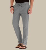 Men's casual loose summer pants with elastic waist - Mateo 3
