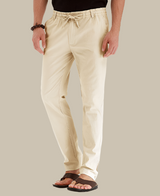 Men's casual loose summer pants with elastic waist - Mateo 6