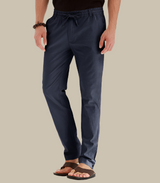 Men's casual loose summer pants with elastic waist - Mateo 5