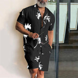 Palm Breeze men's set | Short-sleeved T-shirt & matching shorts 2