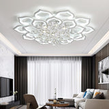 Crystal Lotus ceiling lamp - lumilotus 3