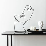 Sereno – Contemporary Iron Abstract Silhouette Sculpture