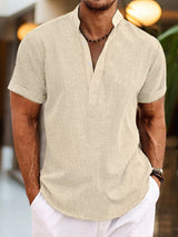 Lior – Casual Men’s V-Neck Polo Shirt