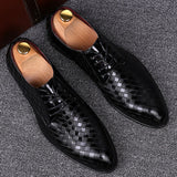 Men's Classic Leather Lace-Up Shoes